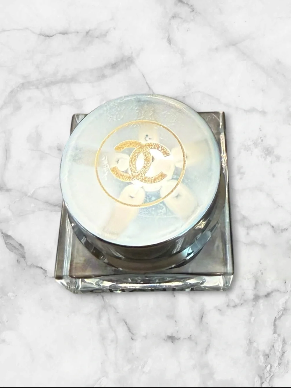 CHANEL Hand,Hair, &Beard Balm- Silver and Clear Jar